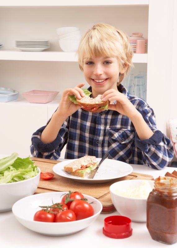 תזונה צמחונית לילדים