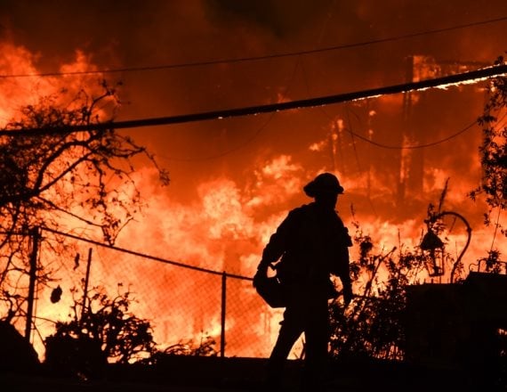 שריפות ענק בקליפורניה