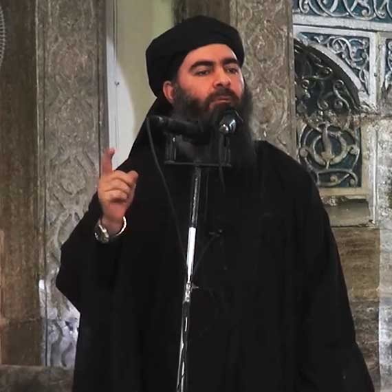 מנהיג דאעש אבו בכר אל בגדאדי