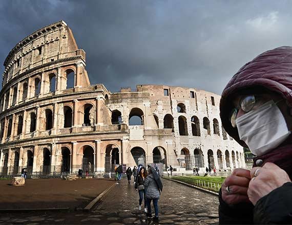 הקולוסאום ברומא, אתמול