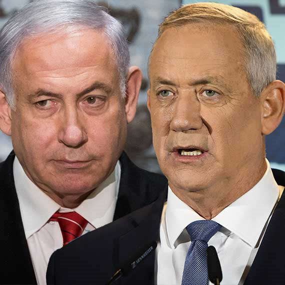 רה"מ בנימין נתניהו, ורה"מ החליפי בני גנץ