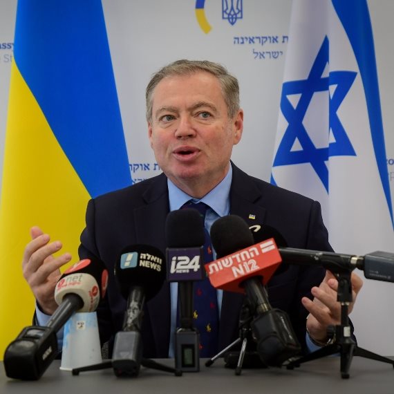שגריר אוקראינה בישראל איבגן קורניצ'וק