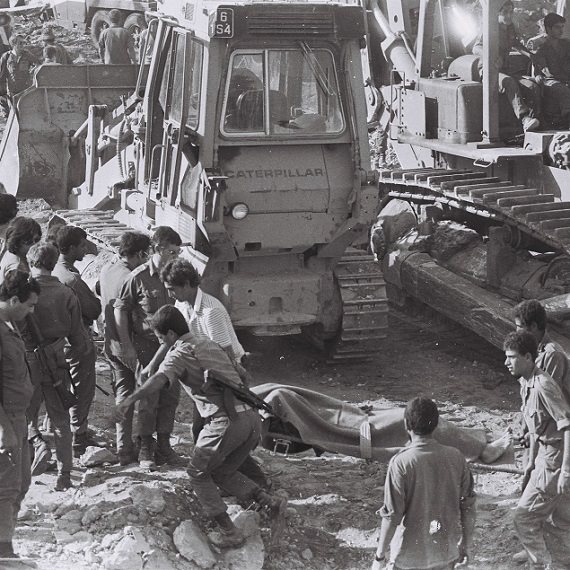 חילוץ ההריסות בצור - מלחמת לבנון הראשונה