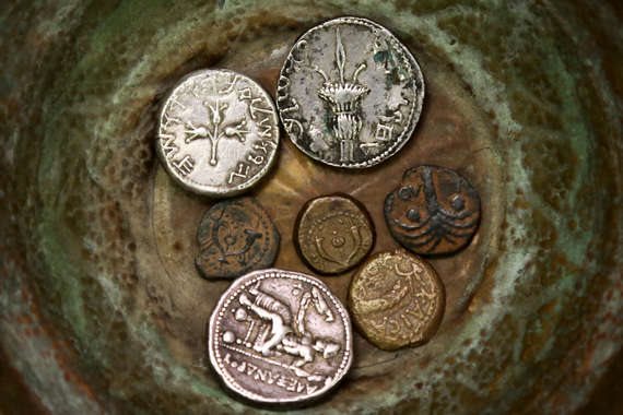 מטבעות עתיקים (אילוסטרציה)