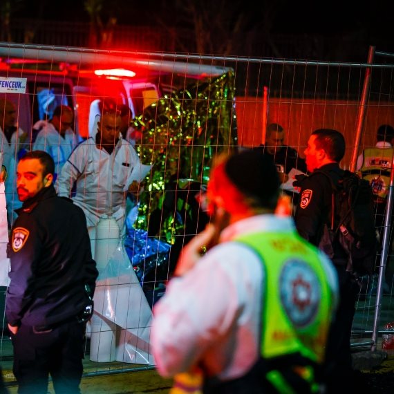 זירת הפיגוע בי-ם