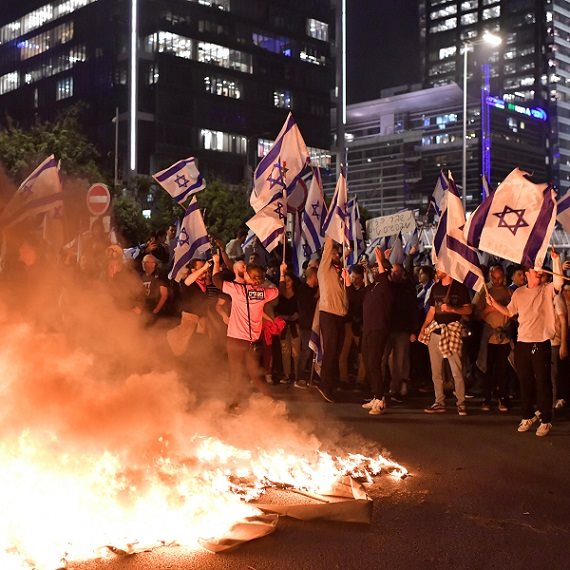 אירועי המחאה בתל אביב מאמש (א')