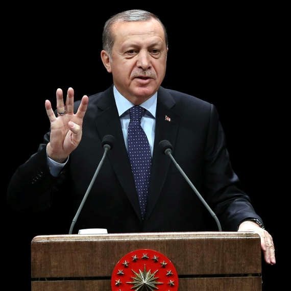 נשיא טורקיה רג'פ טייפ ארדואן