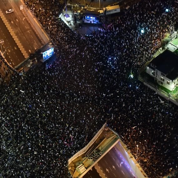 המחאה נגד הרפורמה המשפטית - ארכיון, למצולמים אין קשר לנאמר