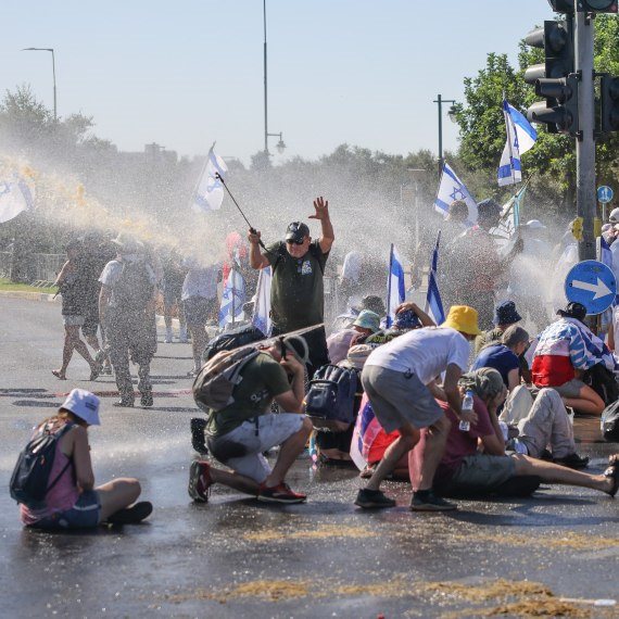 ארכיון - מחאה נגד הרפורמה המשפטית (למצולמים אין קשר לכתבה)
