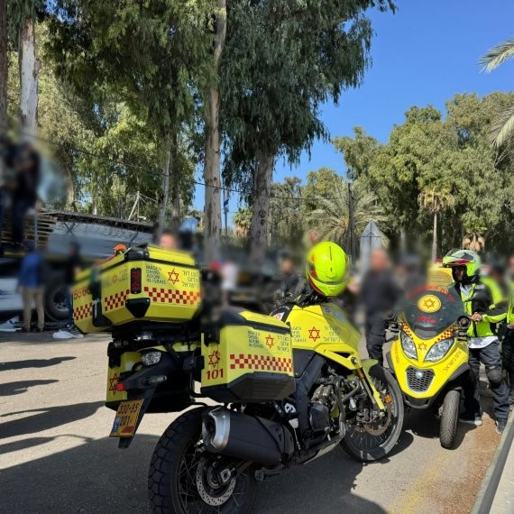 זירת אירוע הדריסה