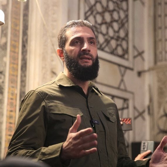 אל ג'ולאני מנהיג סוריה