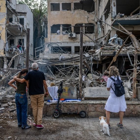 זירת הפגיעה בתל אביב. למצולם אין קשר לנאמר