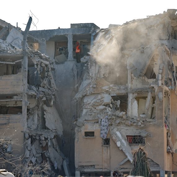 פגיעה בבניין בחולון