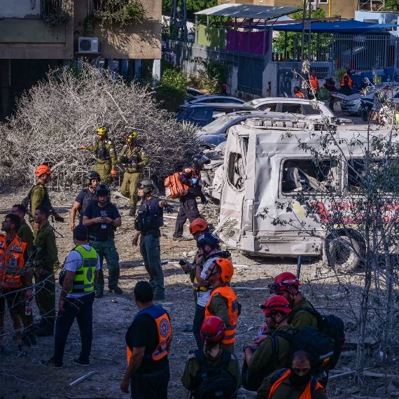 זירת פגיעה בחולון