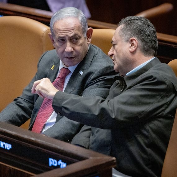 בנימין נתניהו וישראל כ''ץ