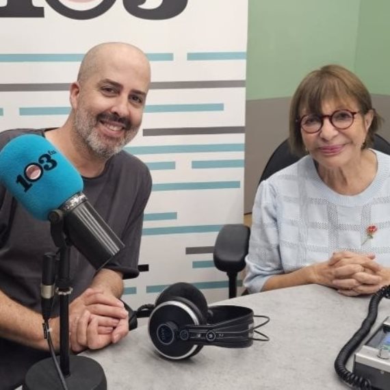 עילי בוטנר עם רבקה מיכאלי