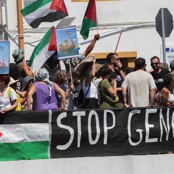 יוון הפגנות פרו פלסטיניות