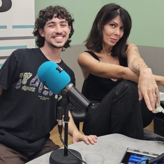 ניר כנען באולפן עם איריס קול