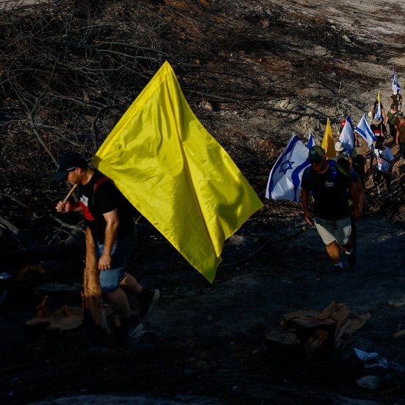 הפגנה למען החטופים