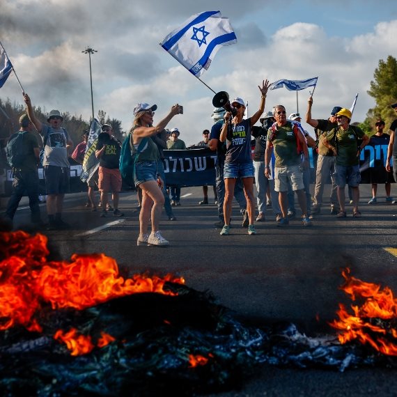 הפגנה למען החזרת החטופים