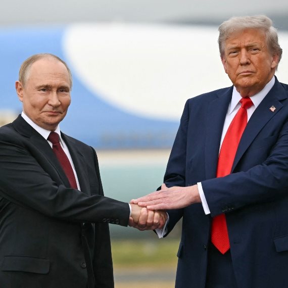 דונלד טראמפ וולדמיר פוטין