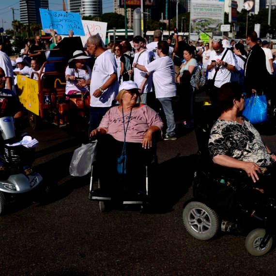 הפגנת נכים - ארכיון