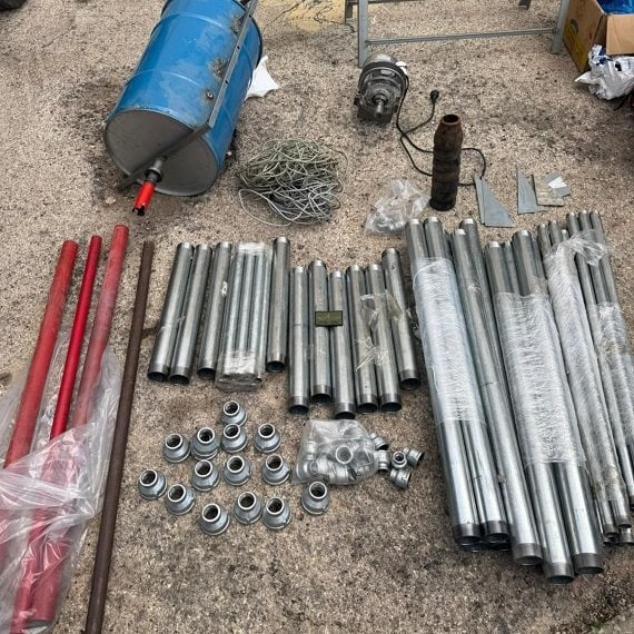 רקטות שנתפסו ברמאללה