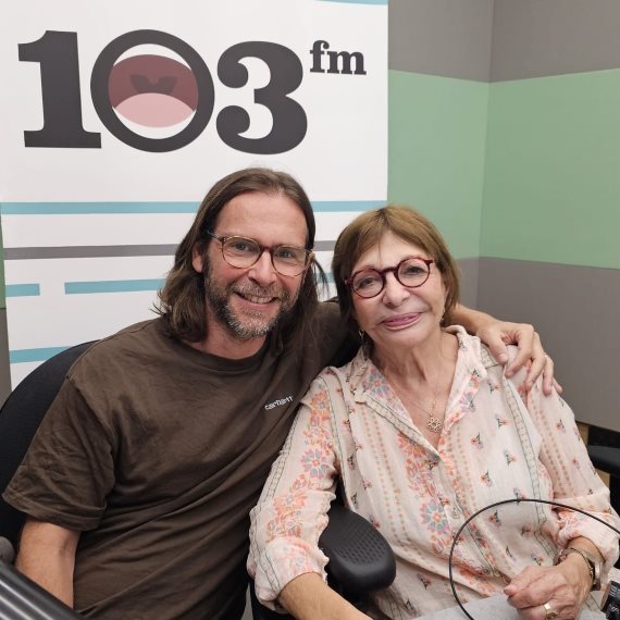 פיטר רוט עם רבקה מיכאלי