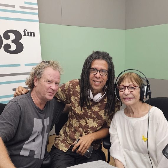 רבקה מיכאלי עם יוסי פיין ורון רוזנפלד