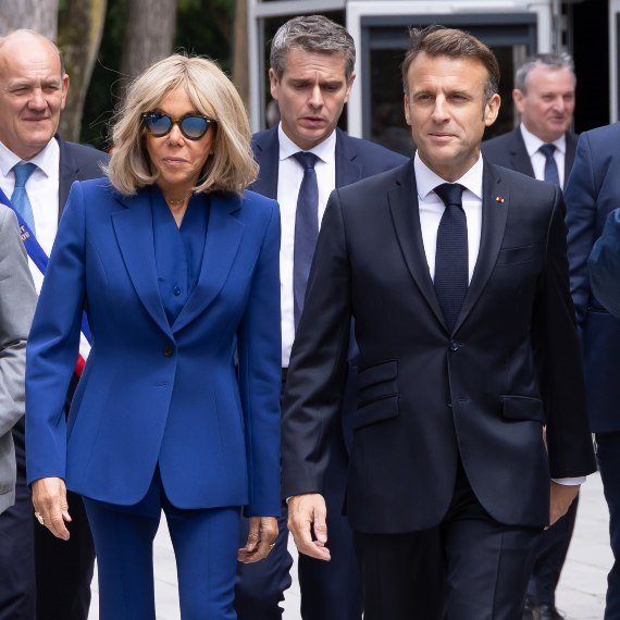 עמנואל ובריז'יט מקרון