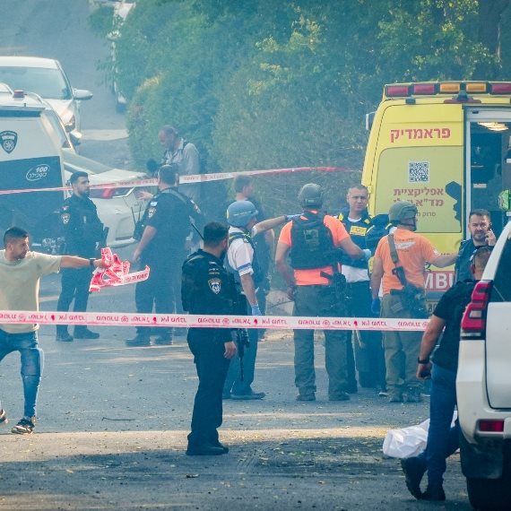 זירת נפילה בקריית שמונה