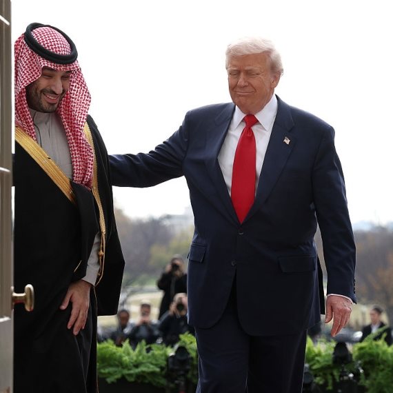 מוחמד בן סלמאן וטראמפ