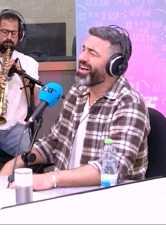 עומרי גליקמן באולפן 103fm