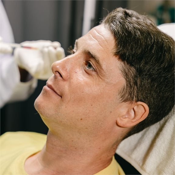 מתיחת פנים לגבר