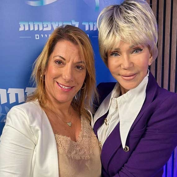עירית אורן גונדרס וליבת מלכה באולפן 103fm