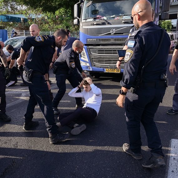 הפגנה נגד גיוס חרדים, ארכיון