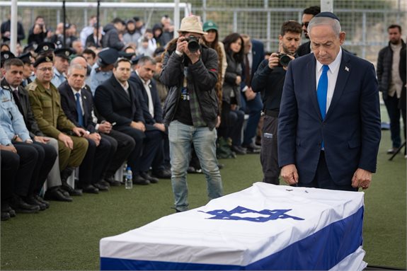 הלוויתו של רן גואילי ז"ל