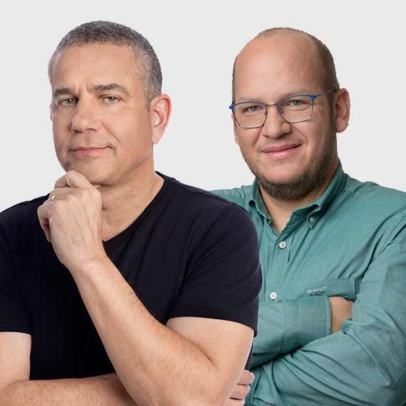 ינון מגל וחיים לוינסון