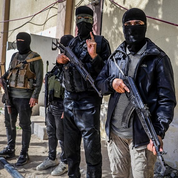 מחבלי חמאס בעזה
