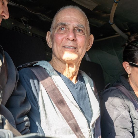 גדי מוזס לאחר שחרורו מהשבי