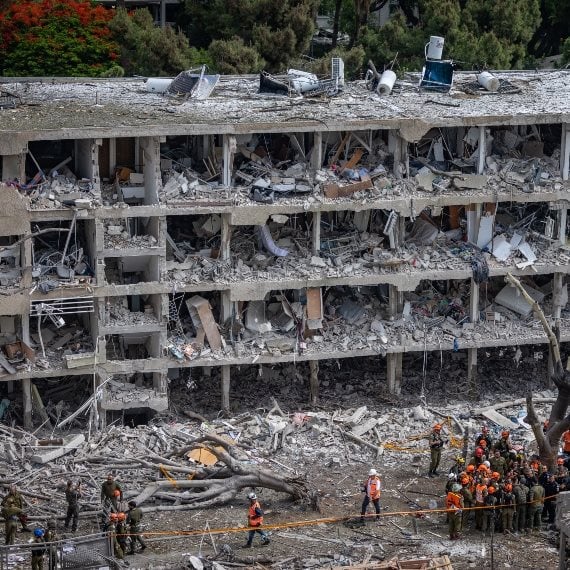 פגיעה בתל אביב במהלך מבצע 'עם כלביא'