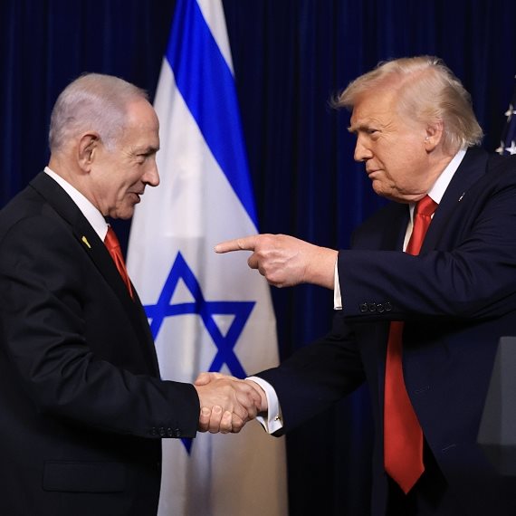 דונלד טראמפ ובנימין נתניהו