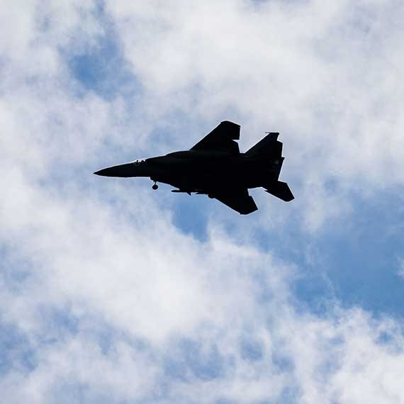 מטוס חיל האוויר בשמי ישראל, אתמול