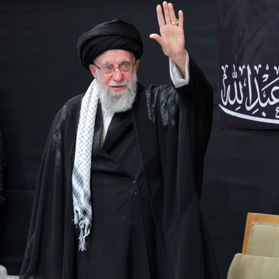 המנהיג העליון של איראן אייתוללה עלי ח'אמנאי