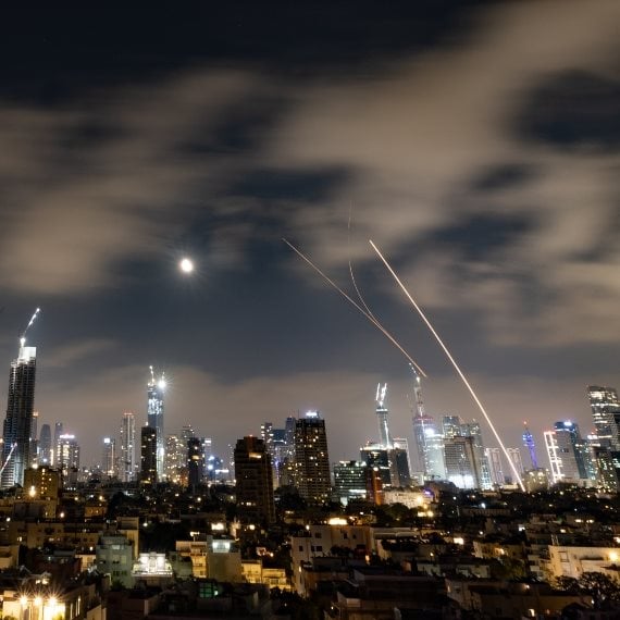 טילים יירוטים איראן בתל אביב