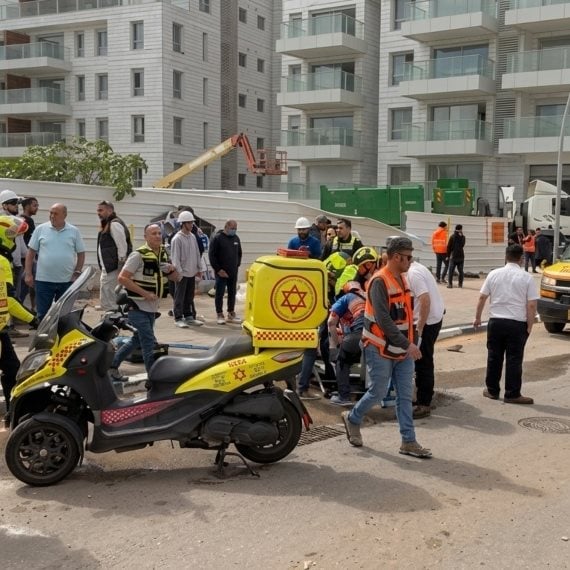 זירת נפילה במרכז הארץ