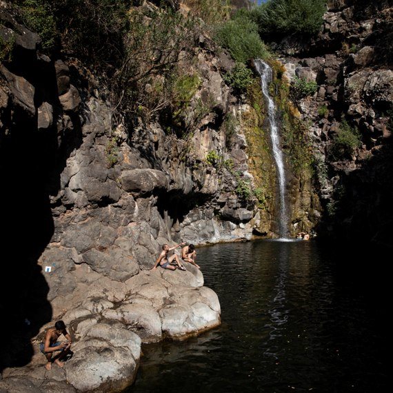 מפל בצפון הארץ