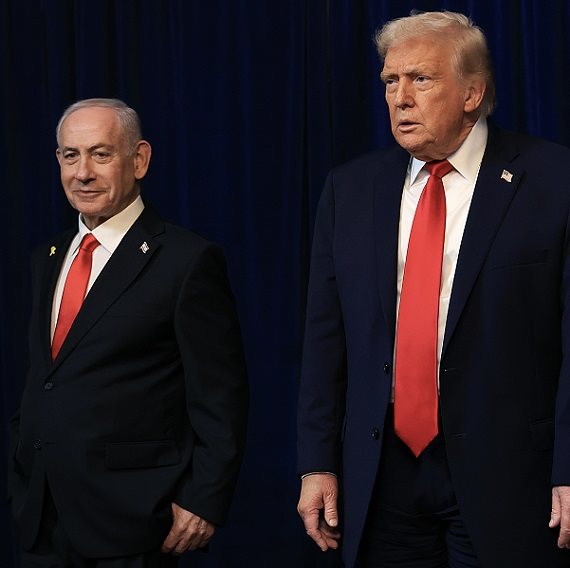 דונלד טראמפ ובנימין נתניהו