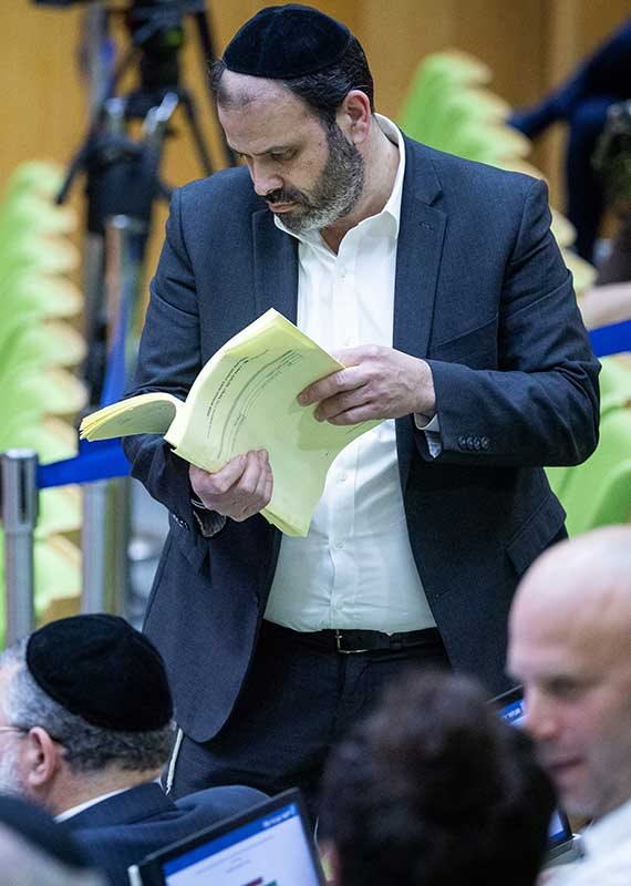 "הכול למען עם ישראל". ח"כ ינון אזולאי בכנסת, השבוע