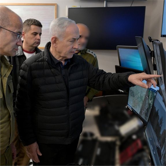 נתניהו בחדר מצב